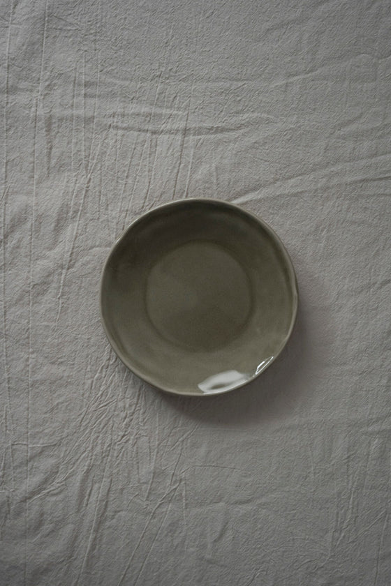 Plate 17 cm Olive
