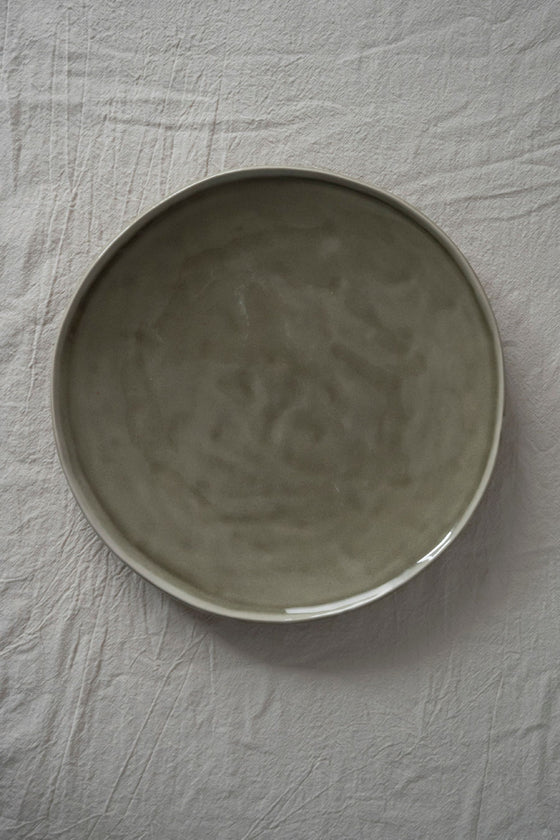 Plate 26,5 cm Olive