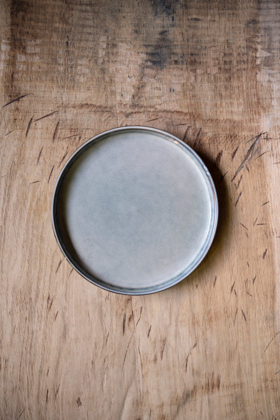 Serenity plate grey, Ø 21 cm