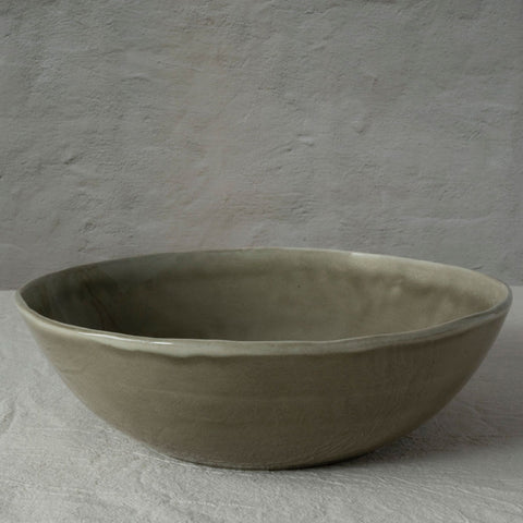 Organic Bowl 33 cm Olive