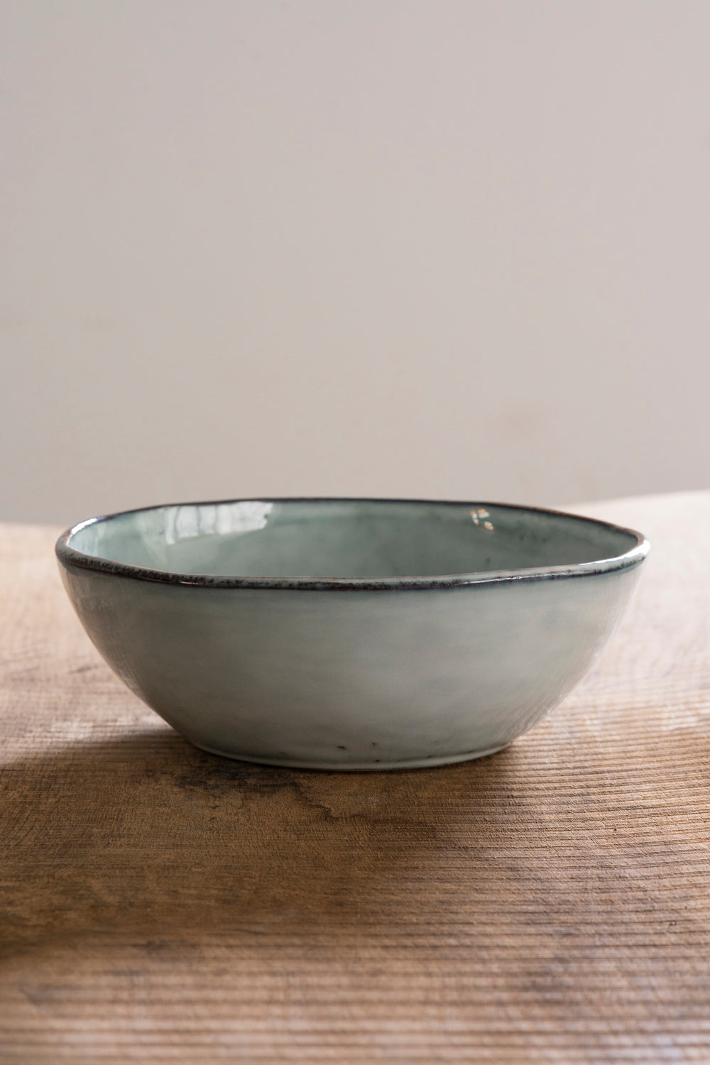 Organic bowl blue, Ø 23 cm