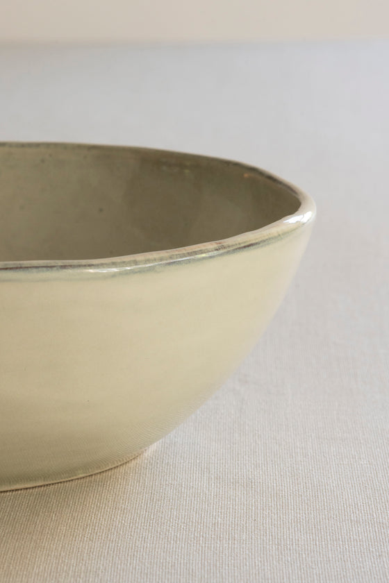 Organic bowl cream, Ø 23 cm