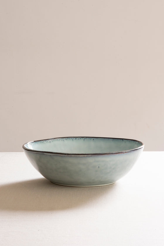 Organic bowl blue, Ø 23 cm – Dutch Rose Amsterdam