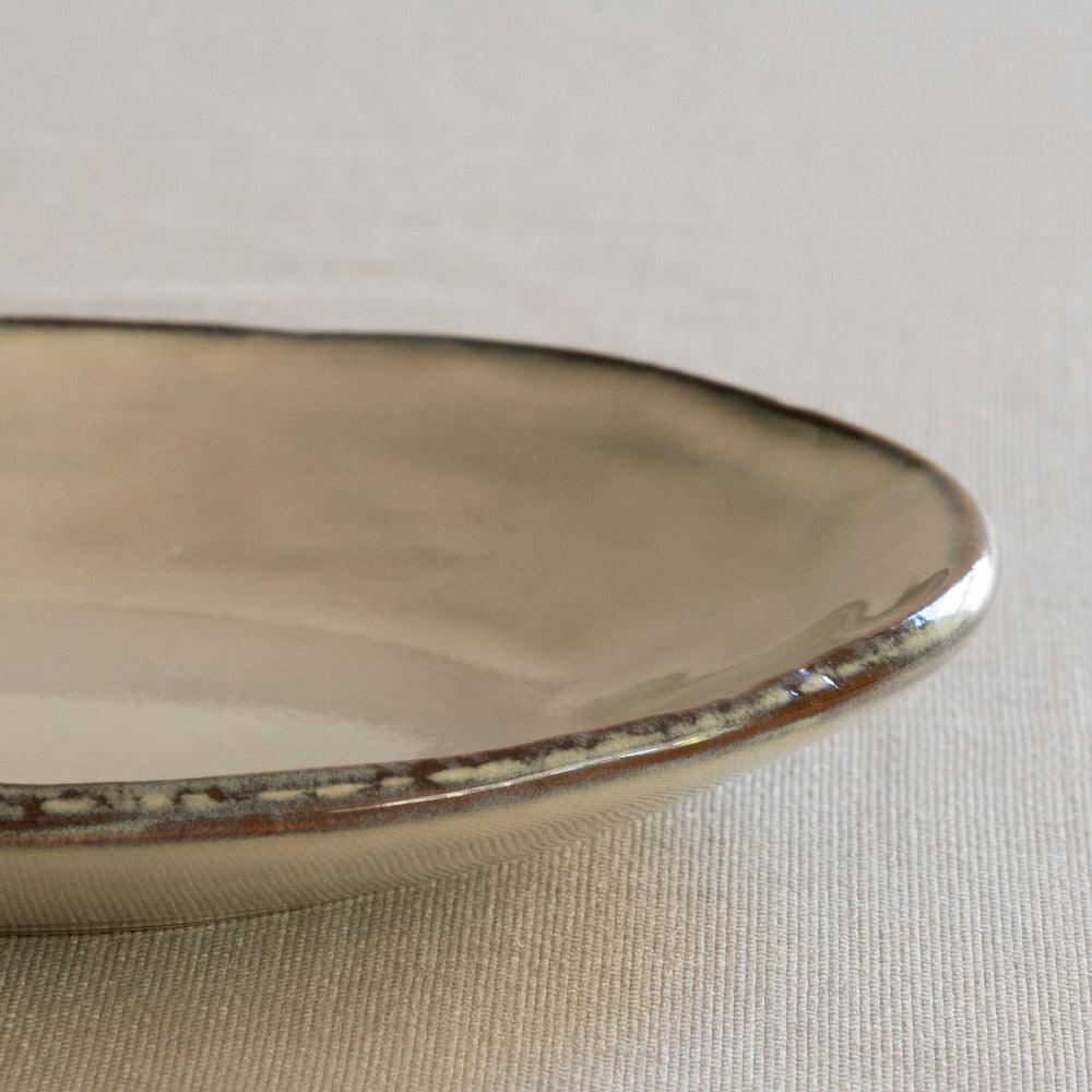 
                      
                        Organic plate cream, Ø 17 cm
                      
                    