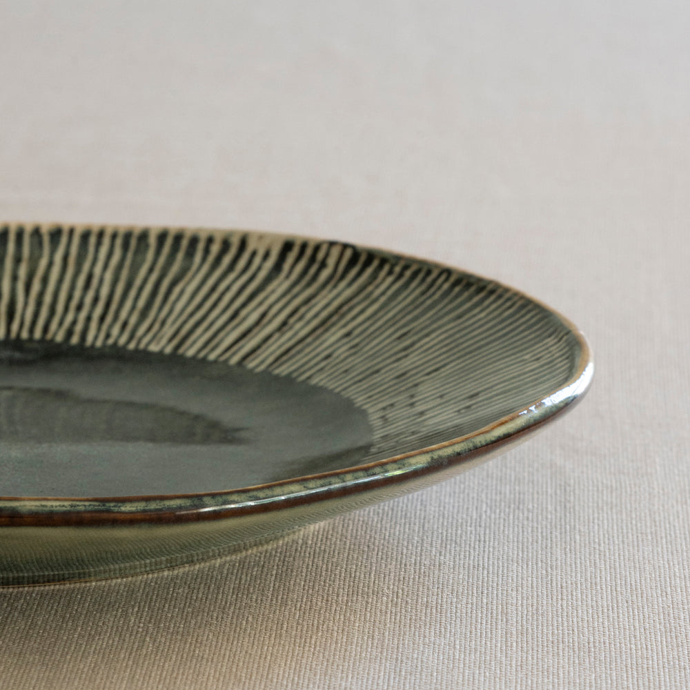 
                      
                        Organic plate green, Ø 21.5 cm
                      
                    