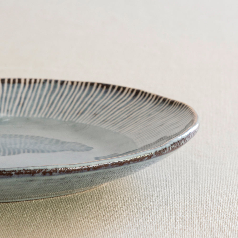 
                      
                        Organic plate blue, Ø 21.5 cm
                      
                    