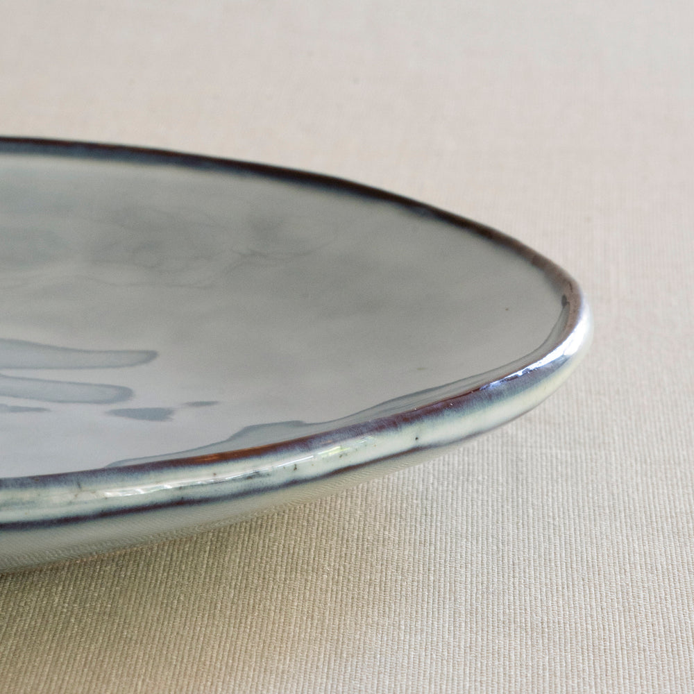 
                      
                        Organic plate blue, Ø 26.5 cm
                      
                    