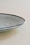 Organic plate blue, Ø 26.5 cm