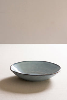  Organischer Teller tiefblau, Ø 23,5 cm