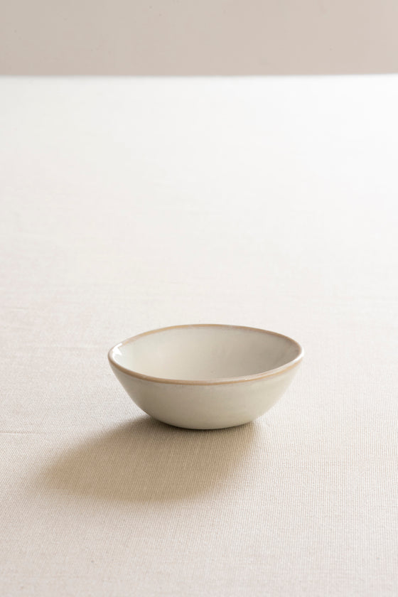 Organic bowl white, Ø 8 cm