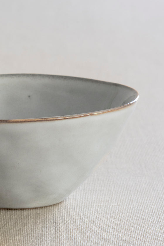 Organic bowl light grey, Ø 11.5 cm