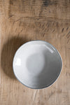 Organic deep plate light grey, Ø 23.5 cm