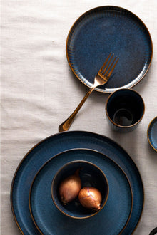  Saffier bord blauw, Ø 21,5 cm