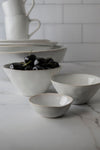 Organic bowl white, Ø 14 cm