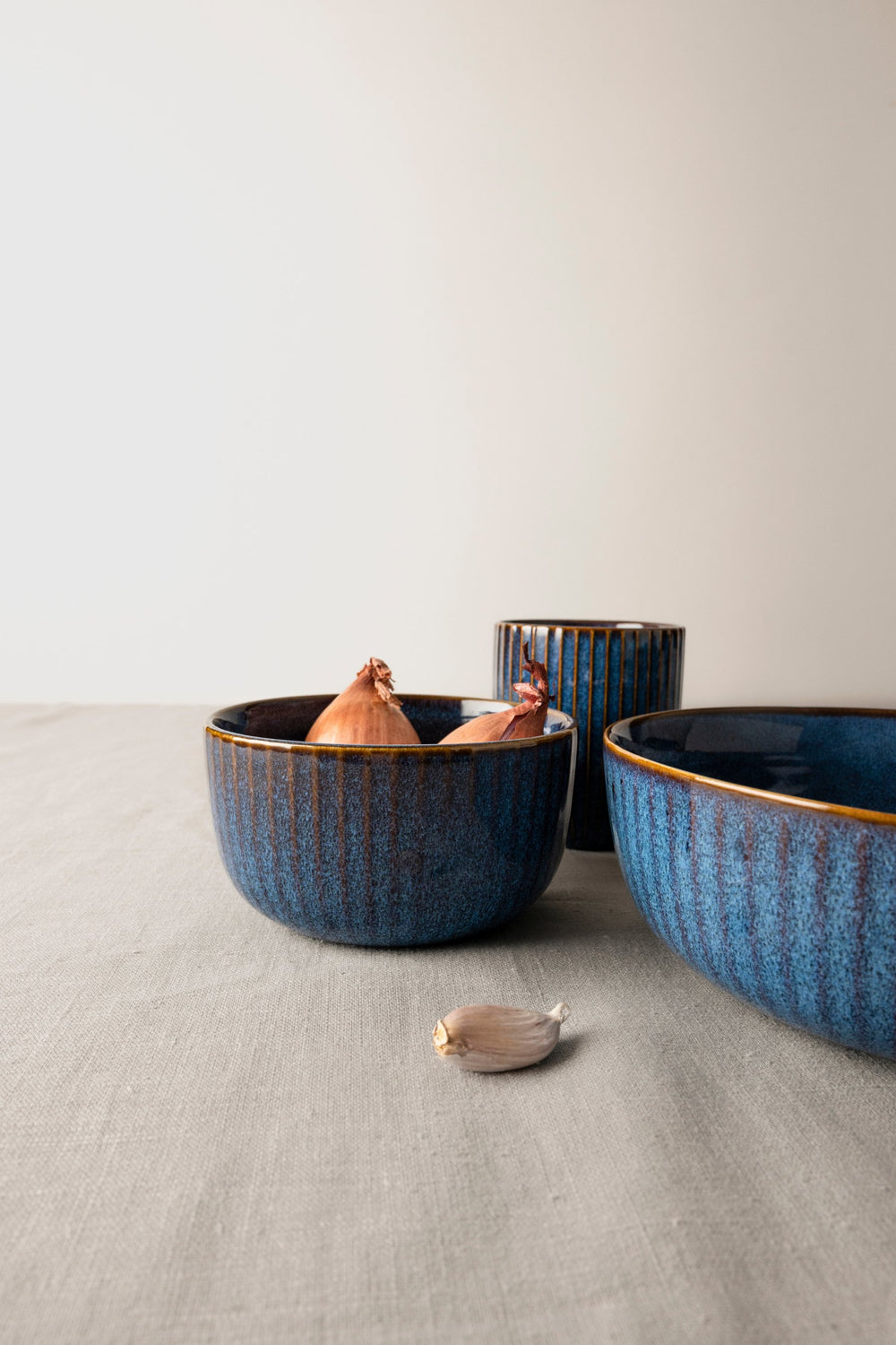 Saffier schaal blauw, Ø 11 cm